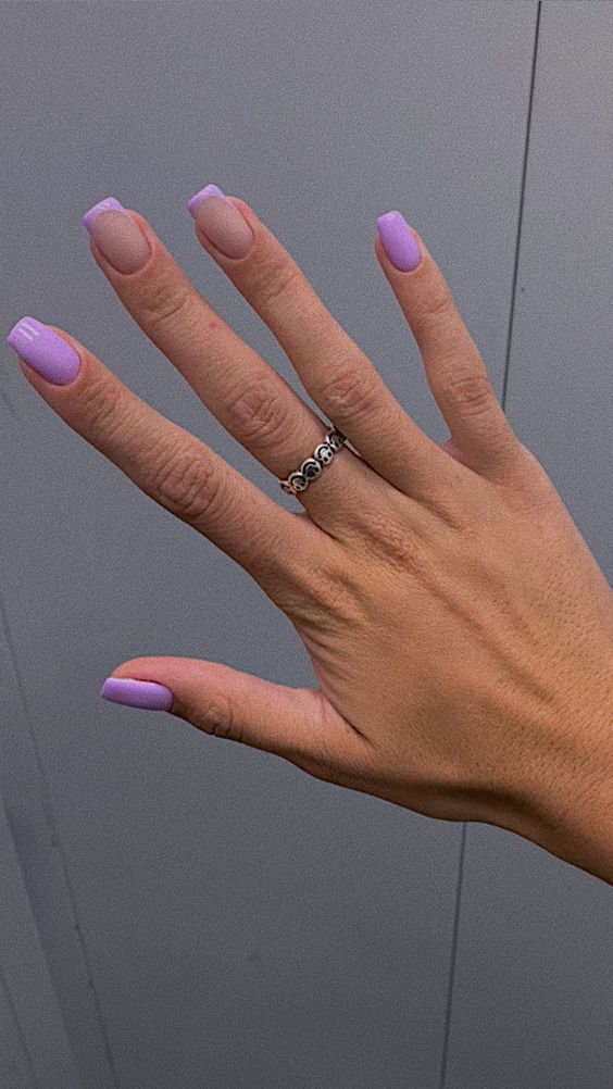 lavender nails, lavender nail designs, and lavender nail ideas to copy | lilac nails and lilac nail designs