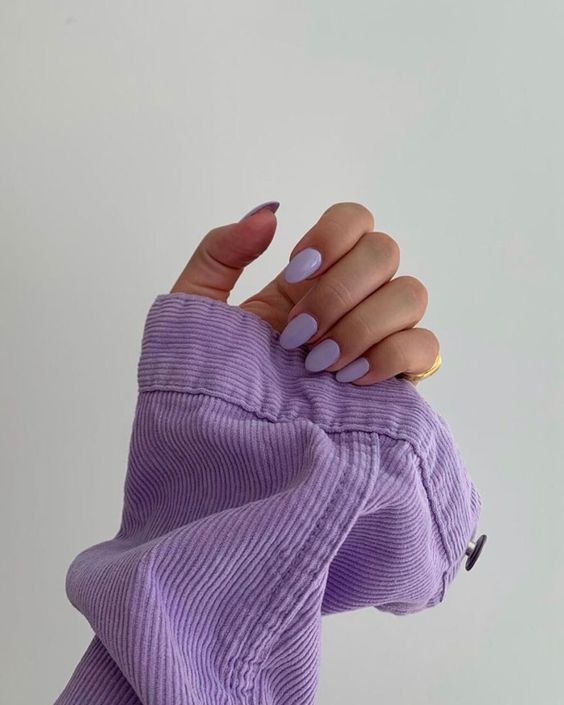 lavender nails, lavender nail designs, and lavender nail ideas to copy | lilac nails and lilac nail designs