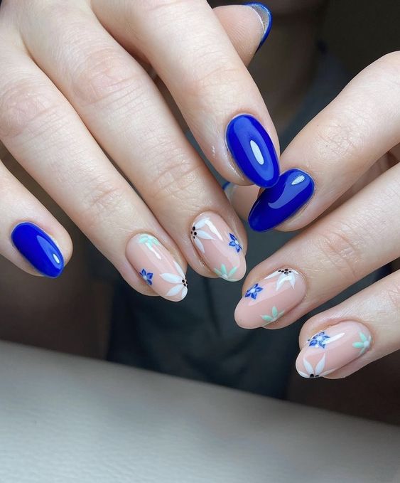 Blue Nails Cute Designs You Should Try  GellyDrops
