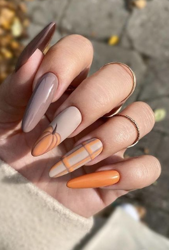 The best fall nails, fall nail designs, and fall nail colors this year