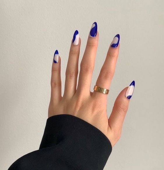 The top royal blue nails, royal blue nail ideas, and royal blue nail designs