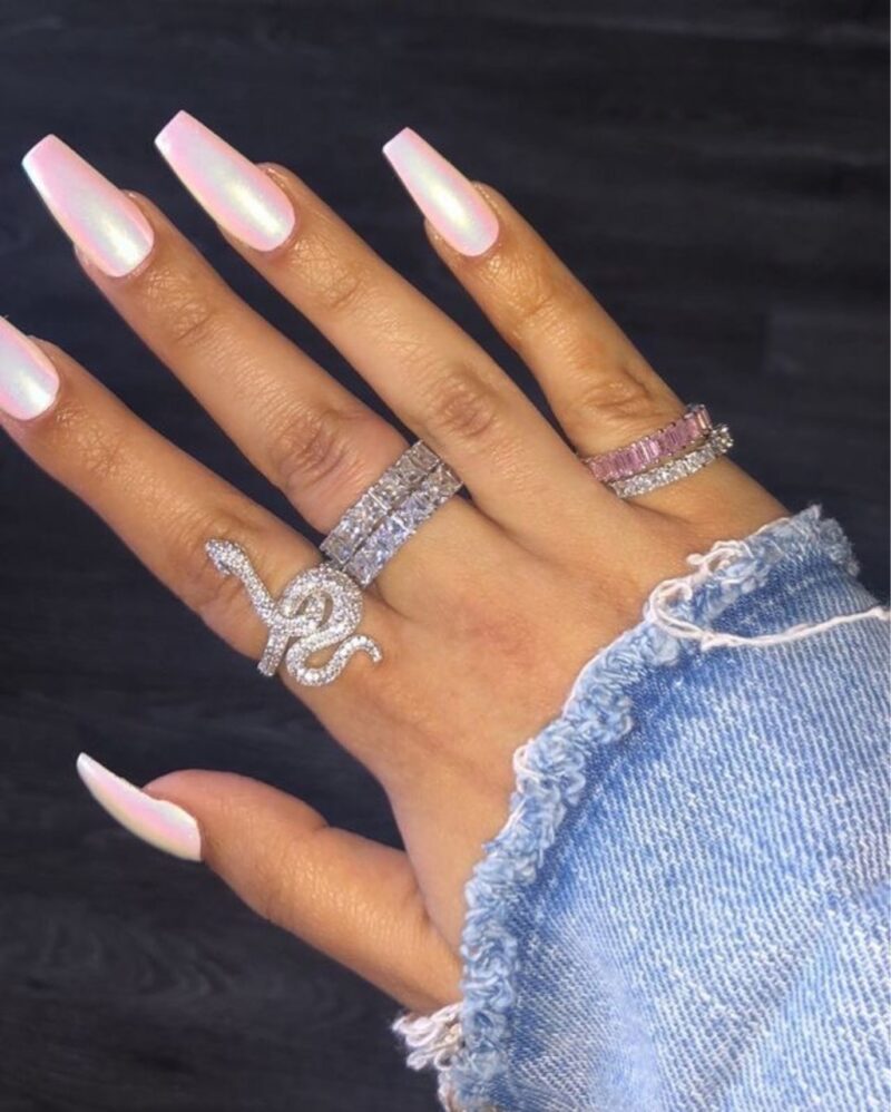 20 Baby Pink Nail Ideas Prove It's the Mani of the Season