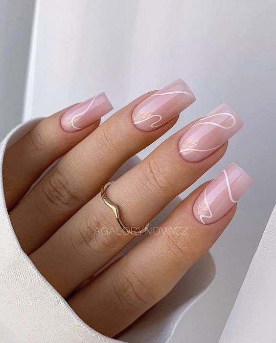 30 + Pink Nail Ideas - the gray details