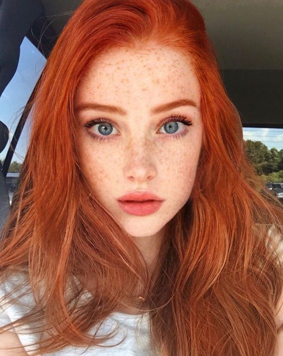 The top makeup for redheads