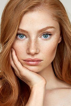 The top makeup for redheads