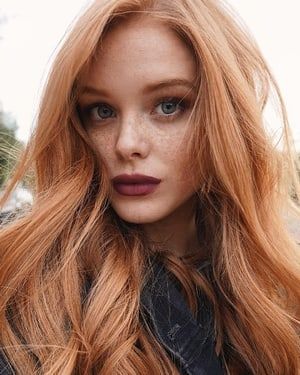 The top makeup for redheads