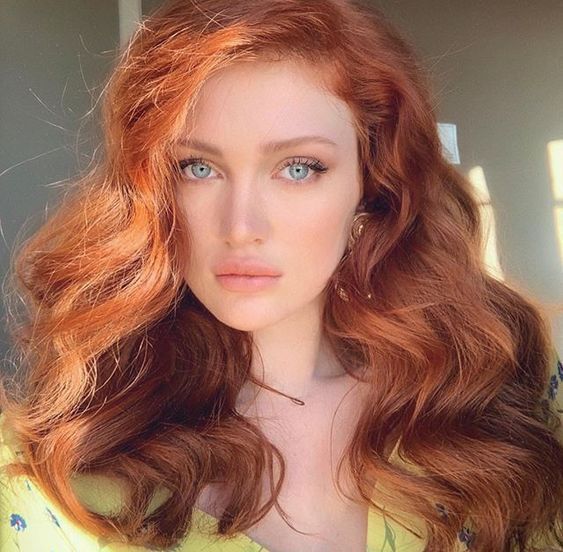 The top makeup for redheads