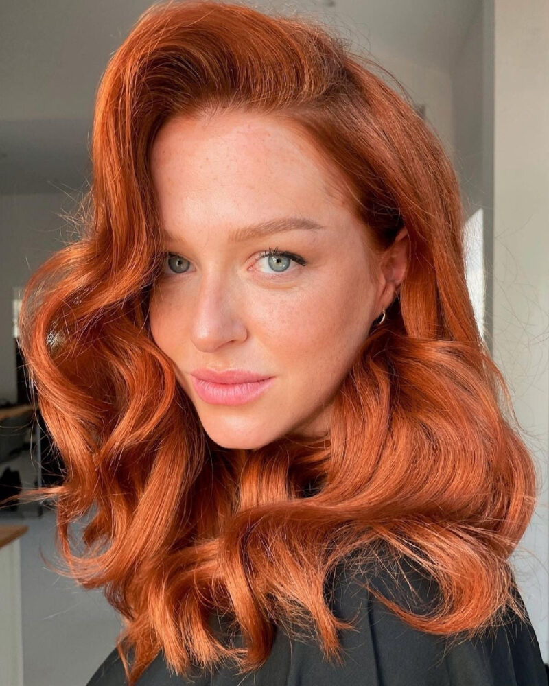 The top makeup for redheads