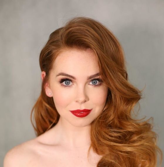 The top makeup for redheads