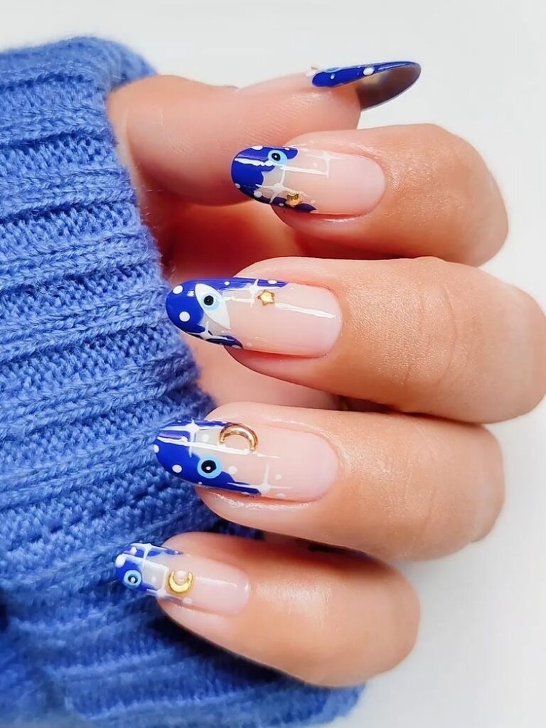 The top royal blue nails, royal blue nail ideas, and royal blue nail designs