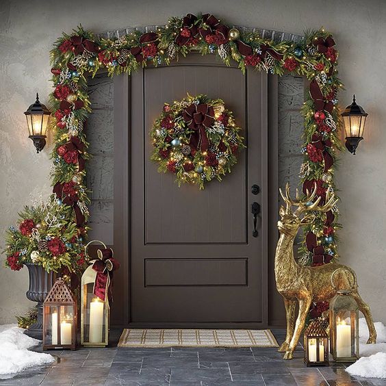 The top Christmas door decorations and Christmas door decoration ideas to try