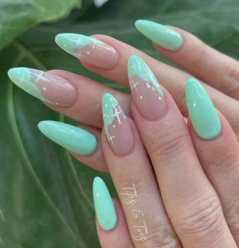 The top mint green nails designs and mint green nail ideas to try