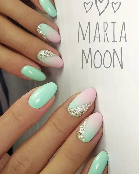 The top mint green nails designs and mint green nail ideas to try