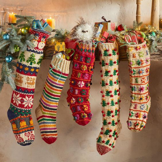 Christmas stockings and Christmas stocking ideas to try this year