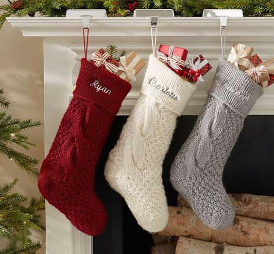 Christmas stockings and Christmas stocking ideas to try this year