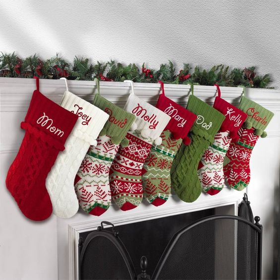 Christmas stockings and Christmas stocking ideas to try this year