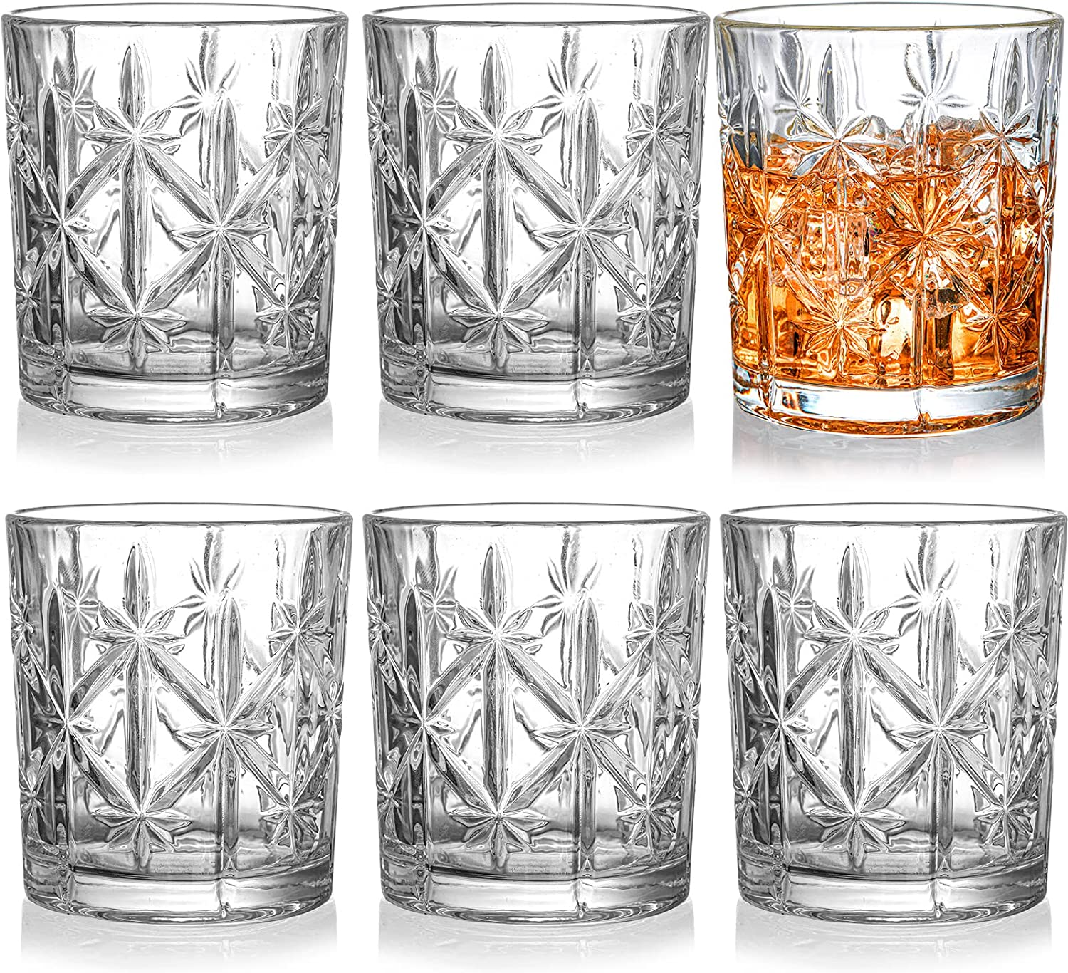 Old Fashioned Crystal Glasses