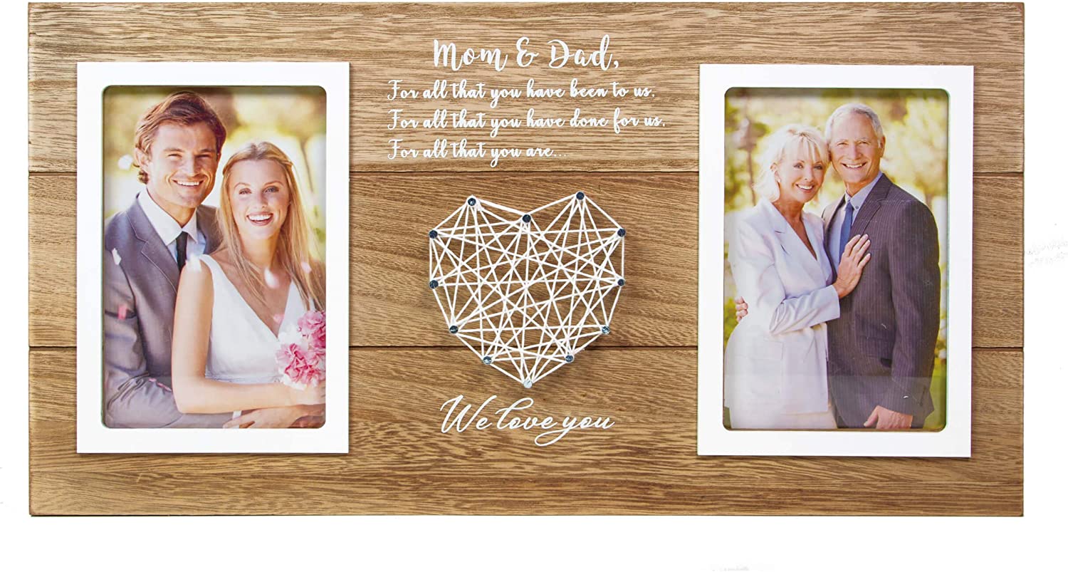 Rustic Picture Frame with Love Quotes