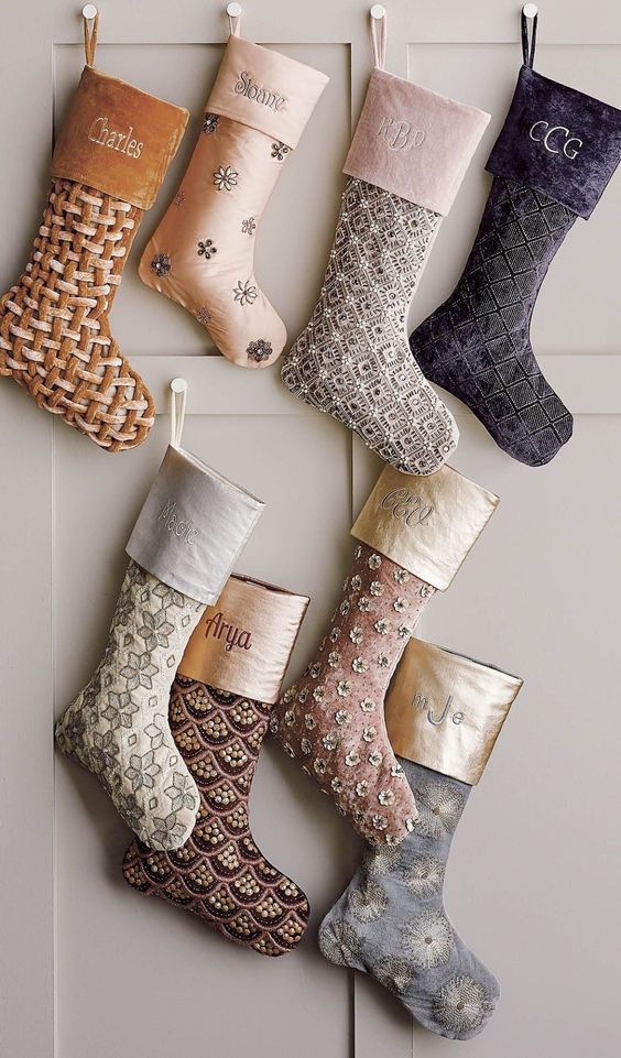 Christmas stockings and Christmas stocking ideas to try this year