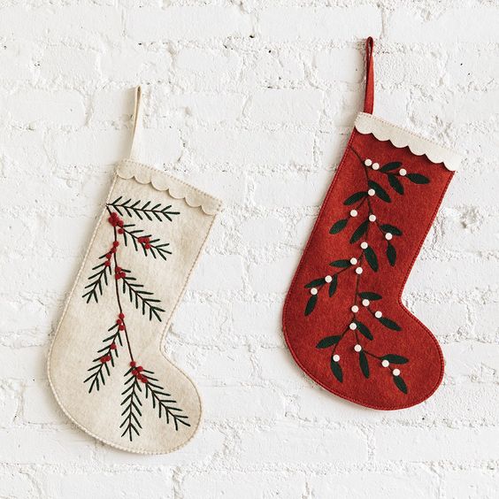 Christmas stockings and Christmas stocking ideas to try this year