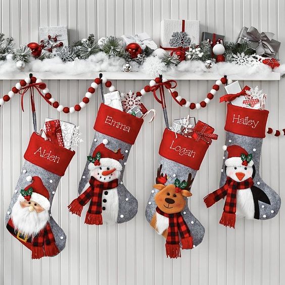 Christmas stockings and Christmas stocking ideas to try this year