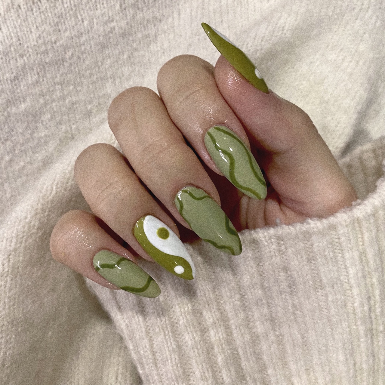 45-sage-green-nails-to-try-this-month-sage-green-nails-designs-for-inspo