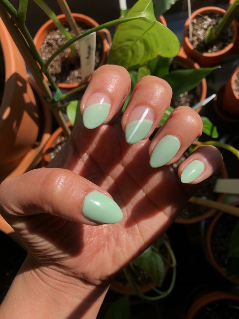 The top sage green nails and sage green nail designs to check out