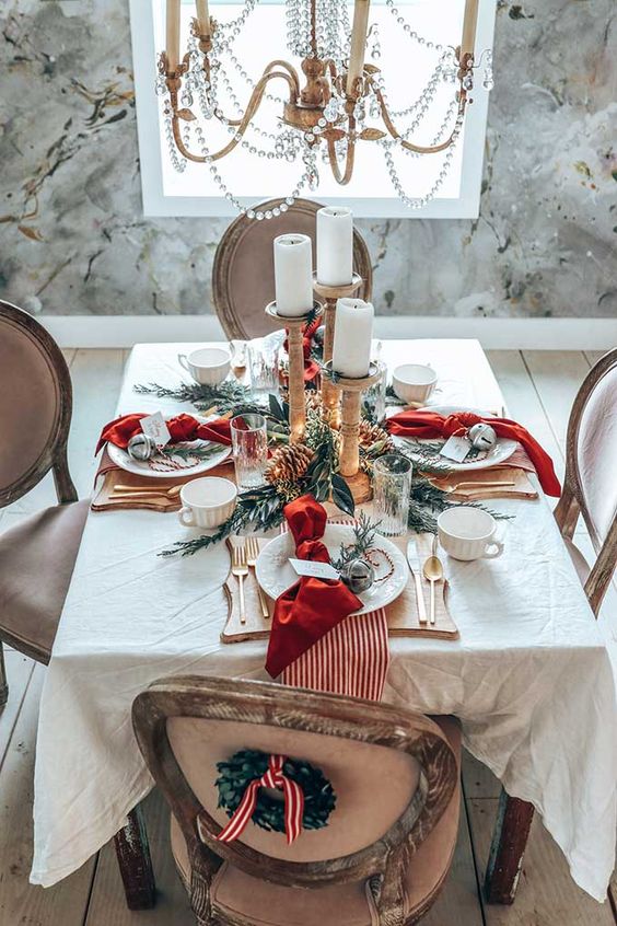 Christmas Table Setting Ideas