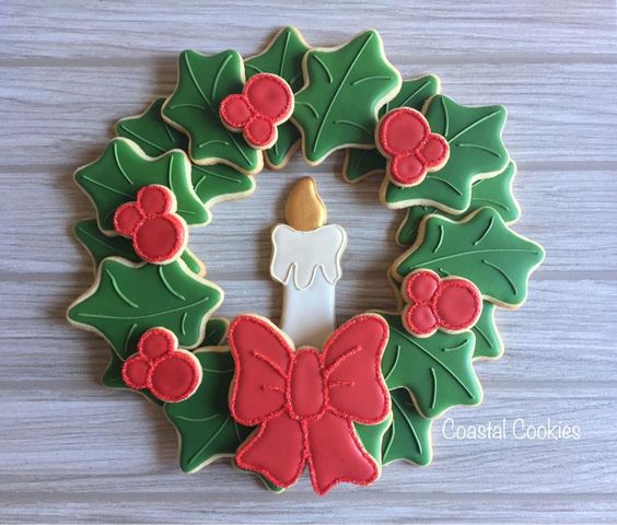 The best Christmas wreath cookies to make and decorate