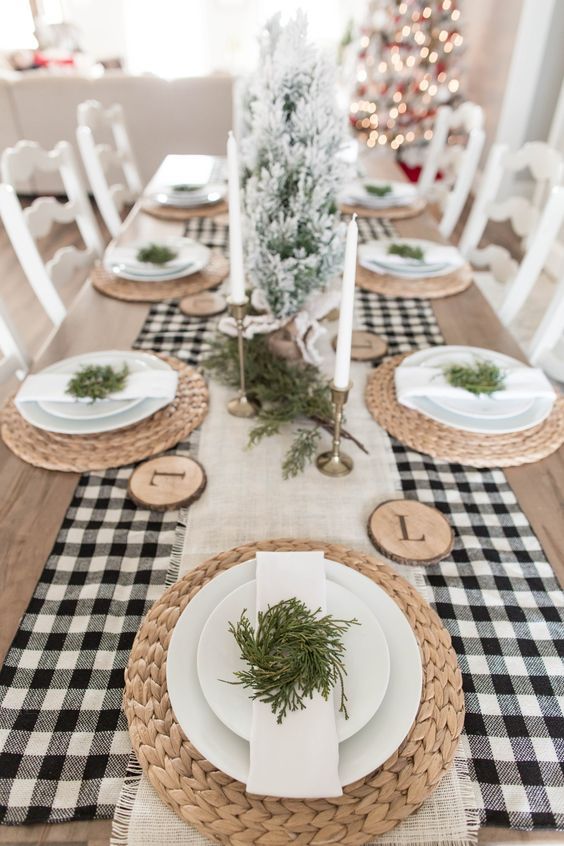 Christmas Table Setting Ideas