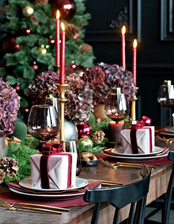 Christmas Table Setting Ideas