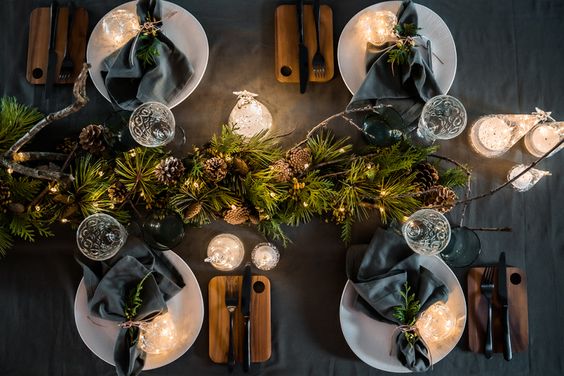 Christmas Table Setting Ideas