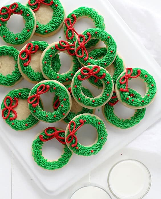 The best Christmas wreath cookies to make and decorate