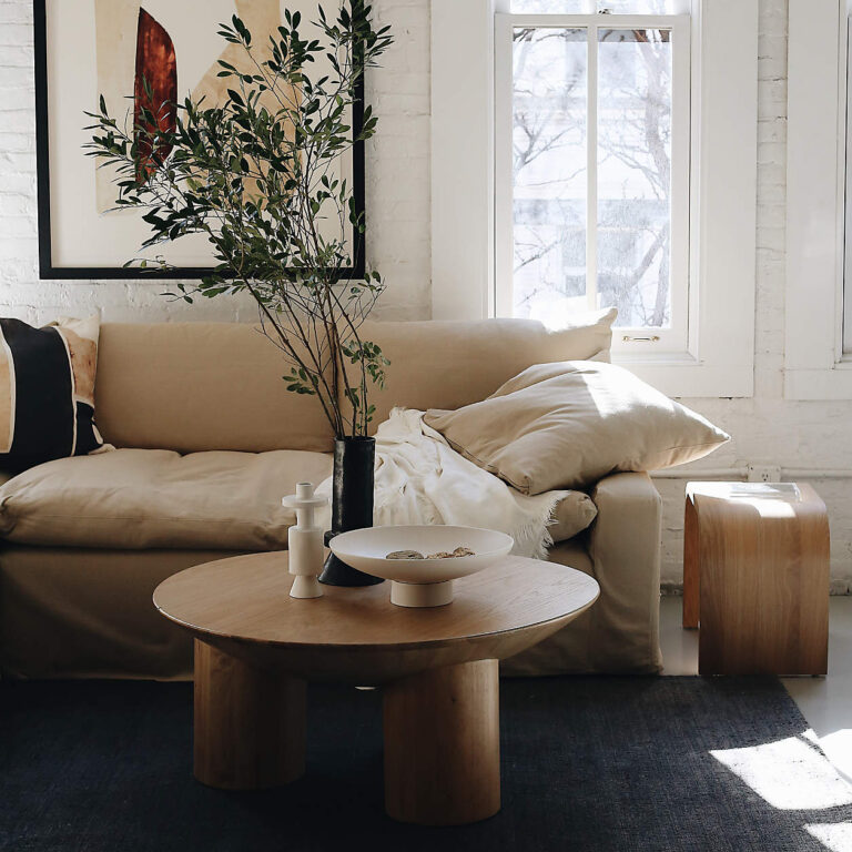 Crate & Barrel's Ever Slipcovered Sofa