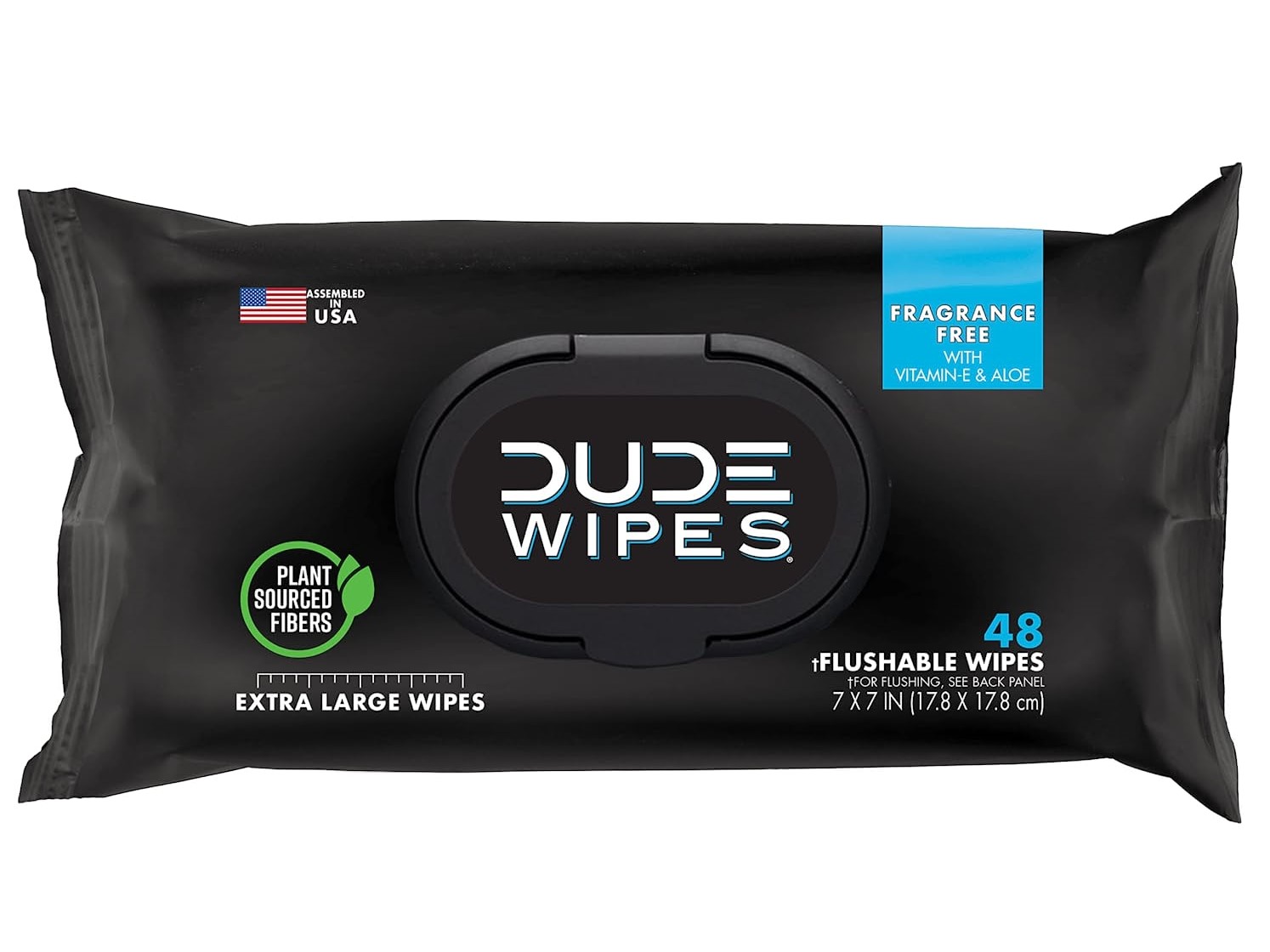 DUDE Flushable Wet Wipes