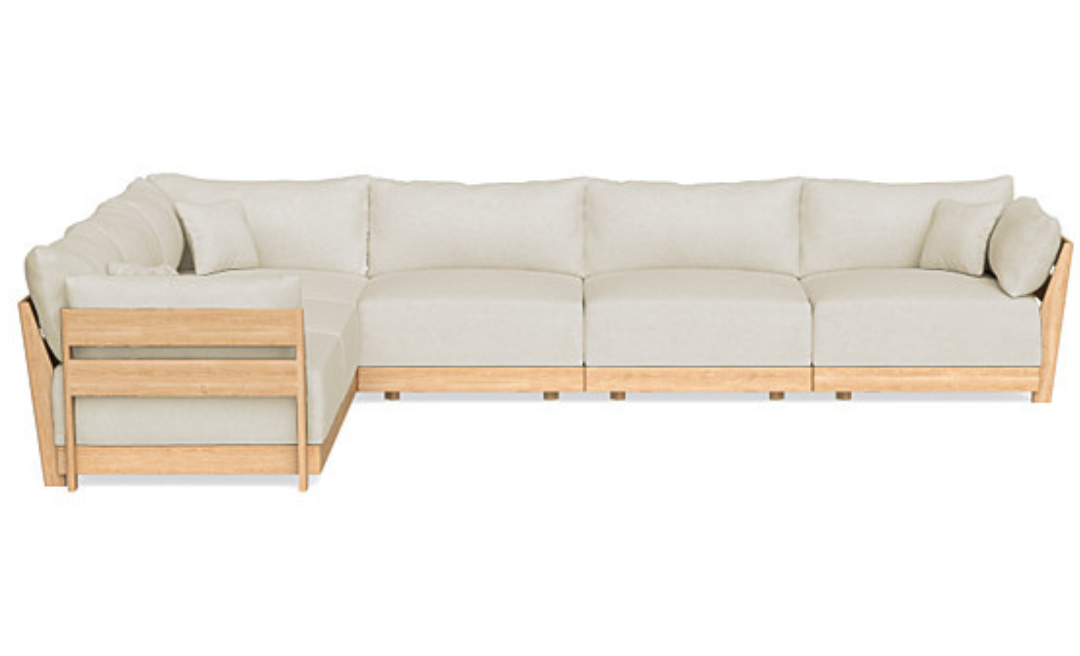 Cloud couch dupe: Inside Weather's Modular Bondi 6-Seater Sofa in Mascarpone