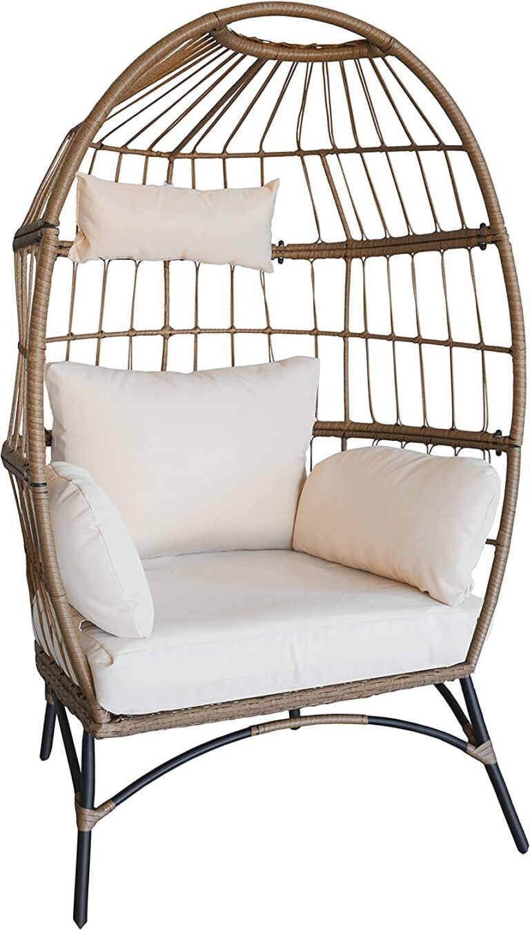 Luckyberry Wicker Egg Chair Rattan Chair