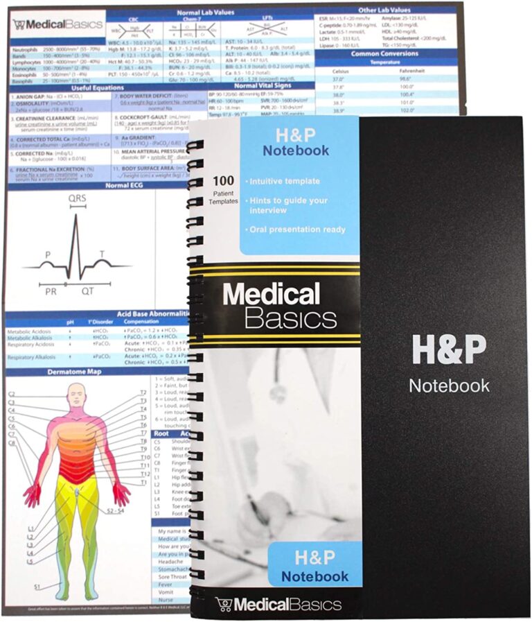 Medical History and Physical Notebook