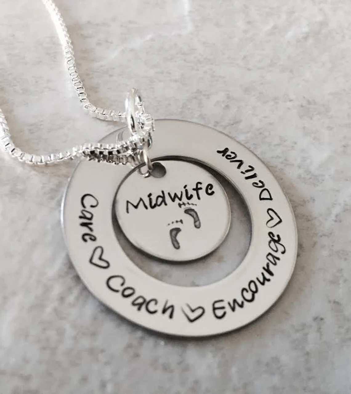 Midwife Personalized Necklace