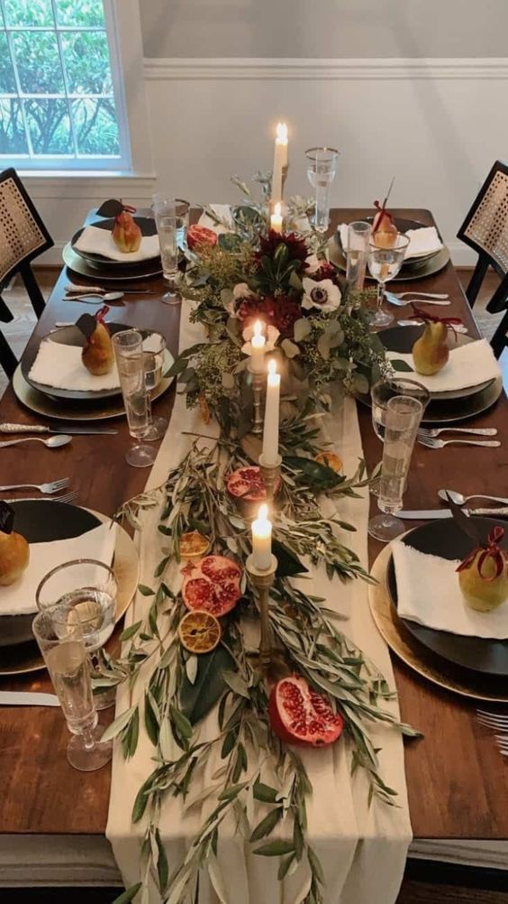 Christmas Table Setting Ideas