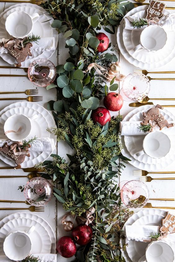 Christmas Table Setting Ideas