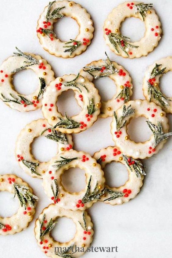 The best Christmas wreath cookies to make and decorate