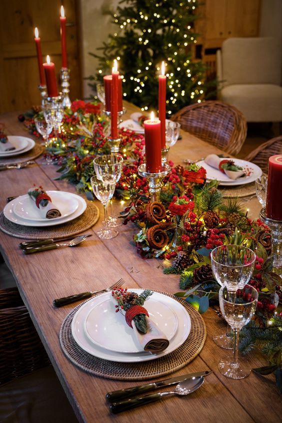 Christmas Table Setting Ideas