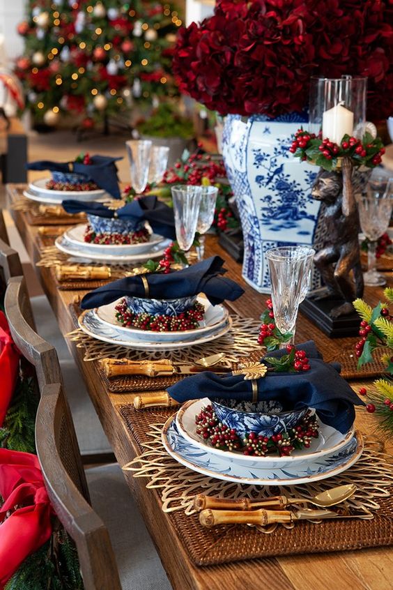 Christmas Table Setting Ideas