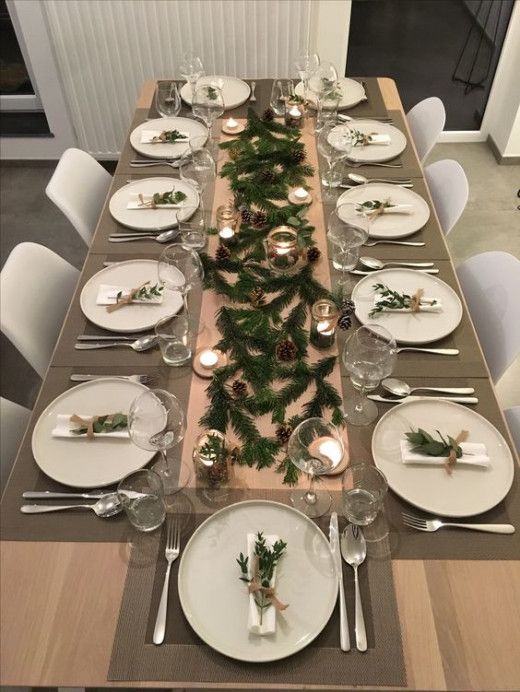 Christmas Table Setting Ideas