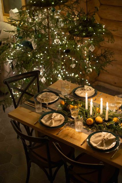 Christmas Table Setting Ideas