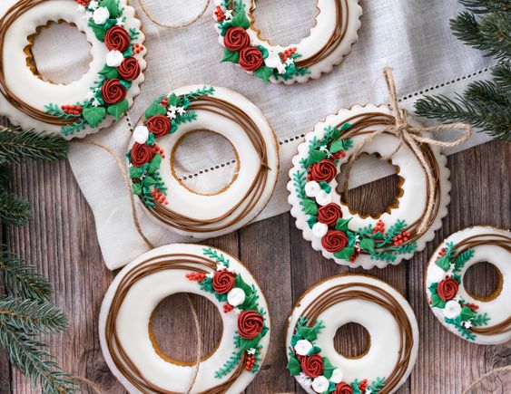 The best Christmas wreath cookies to make and decorate