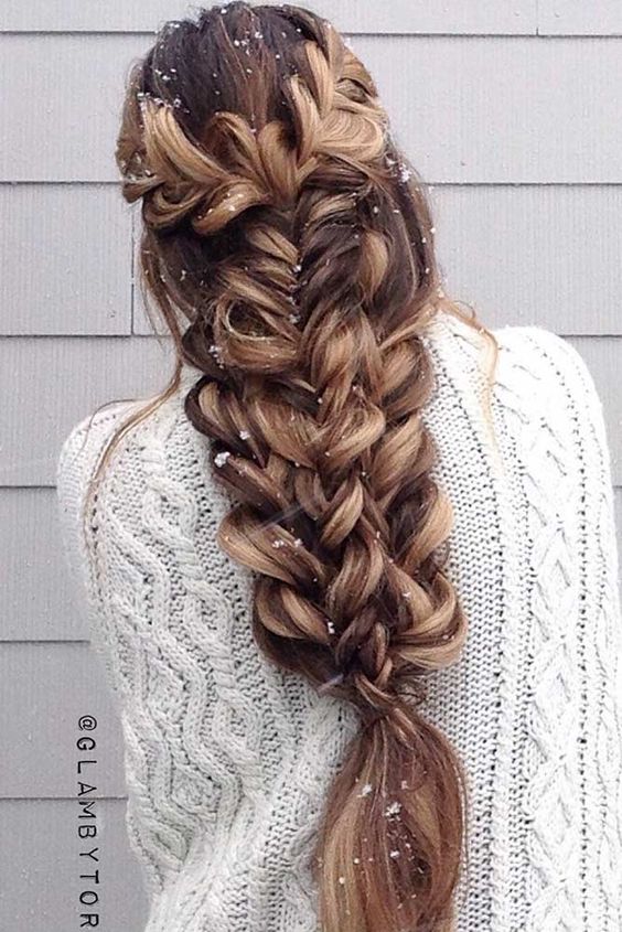 The top cute winter hairstyles 