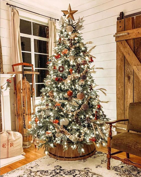 best farmhouse Christmas trees