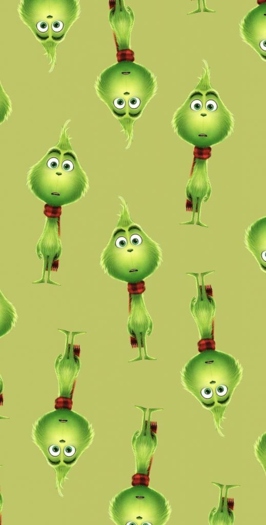 The best FREE Grinch wallpaper for iPhone | Grinch Christmas wallpaper for your phone